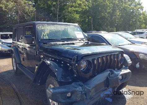 2020 Jeep Wrangler Unlimited Sport S 4X4 from USA, damaged, VIN 1C4HJXDN8LW313264